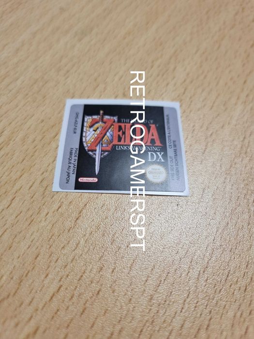 Label de reposição Zelda Link´s Awakening DX