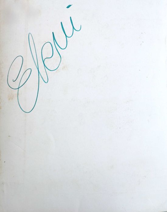 Fotografia Eleni z autografem