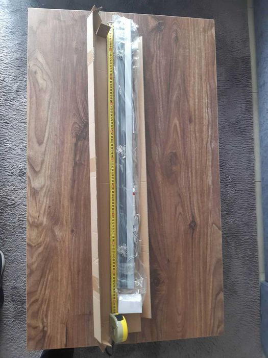 Żaluzje aluminiowe 95 x 160 srebrne nowe