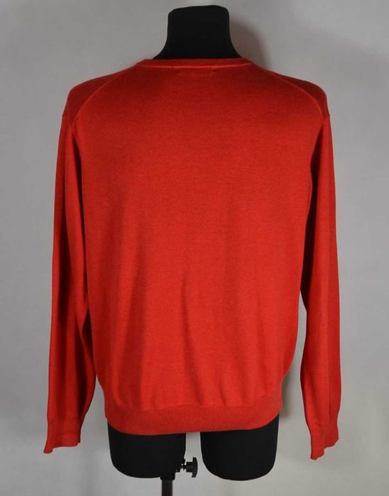 GANT Classic Cotton Sweter Męski XL Vneck Super Stan Rare Oryginalny