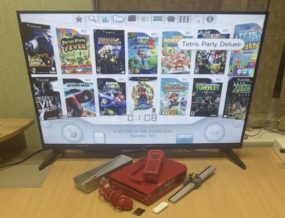 Nintendo Wii Білий колір | Увімкнув та грай | 64гб+40+ігор