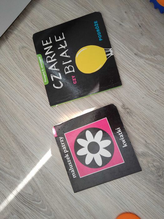 Książeczki kontrastowe niemowlak