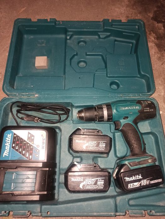 Wkrętaka Makita DHP 453 LTX  3 AKUMULATORY!!!