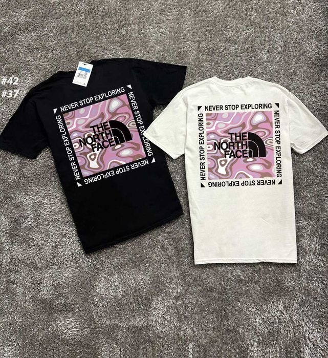 Футболка THE NORTH FACE PinkBox •  TNF Чорна / Біла •  XS - XXL