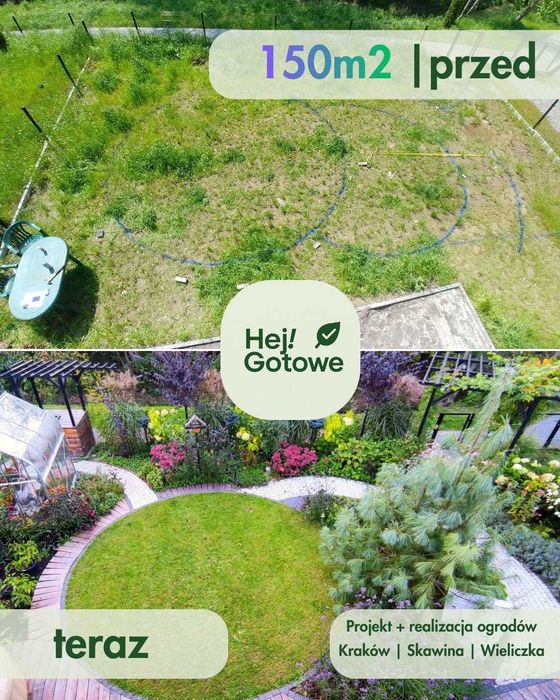 Zakładanie ogrodów Kraków | firma ogrodnicza - projektowanie ogrodów, trawniki, nasadzenia, rabaty, nawadnianie, tarasy kompozytowe i drewniane