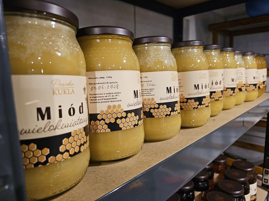 Miód  facelia lipowy wielokwiatowy  Nawlociowy-Wrzosowy  pyłek kwiatow