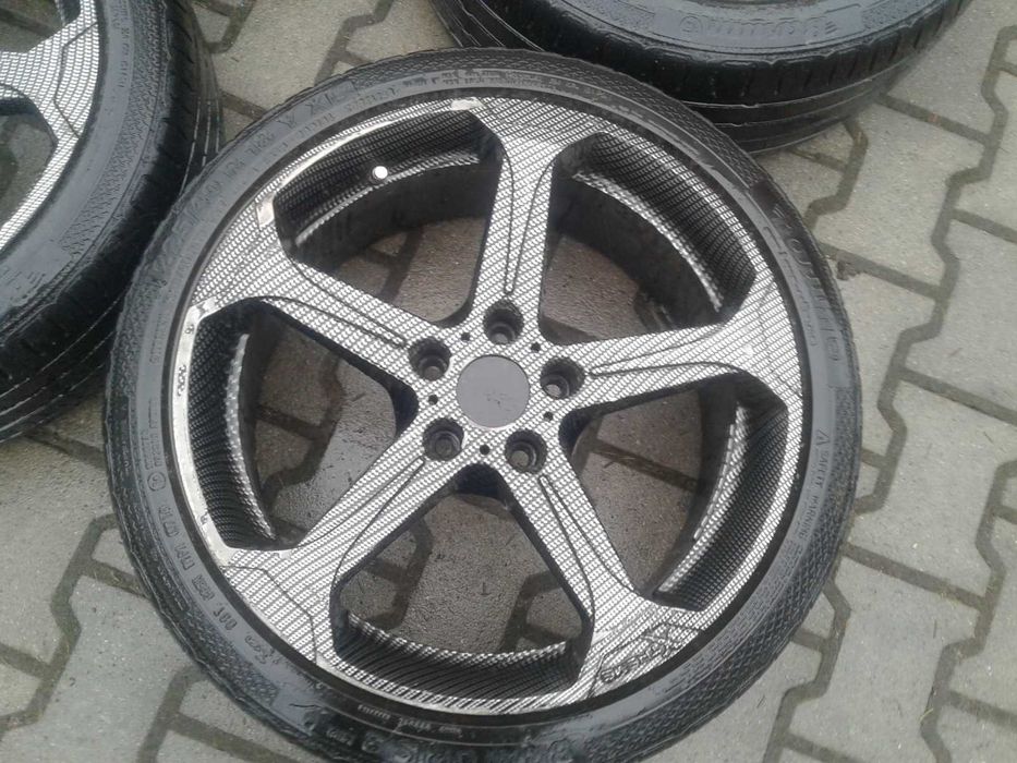 4 Alufelgi 18 X-TREME USA 5x112 AUDI VW Mercedes CARBON ET35