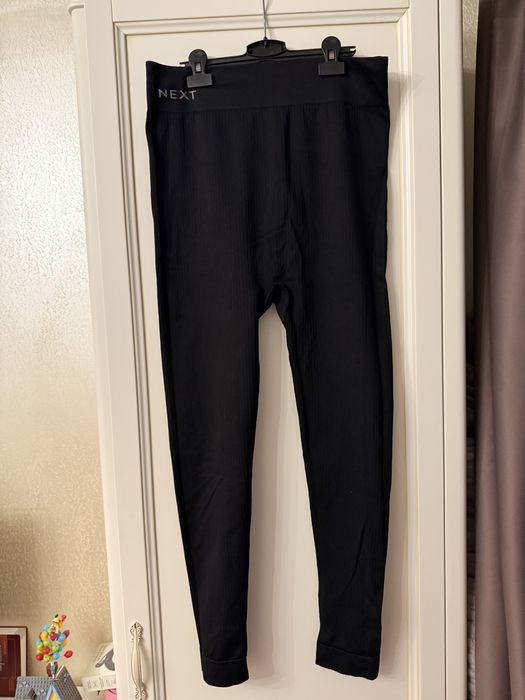 Легінси NEXT чорні, щільні, висока посадка