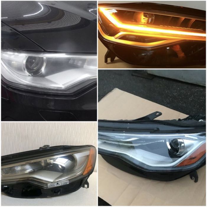 Фари Audi A6 C7 4G Ксенон Галоген Матрикс Full led Matrix Фары лед: 300 ...