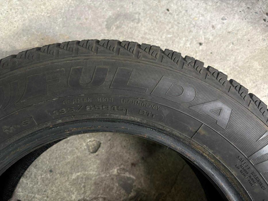 Шины 195/65 R15 Fulda пара зима (нормальное состояние) L9