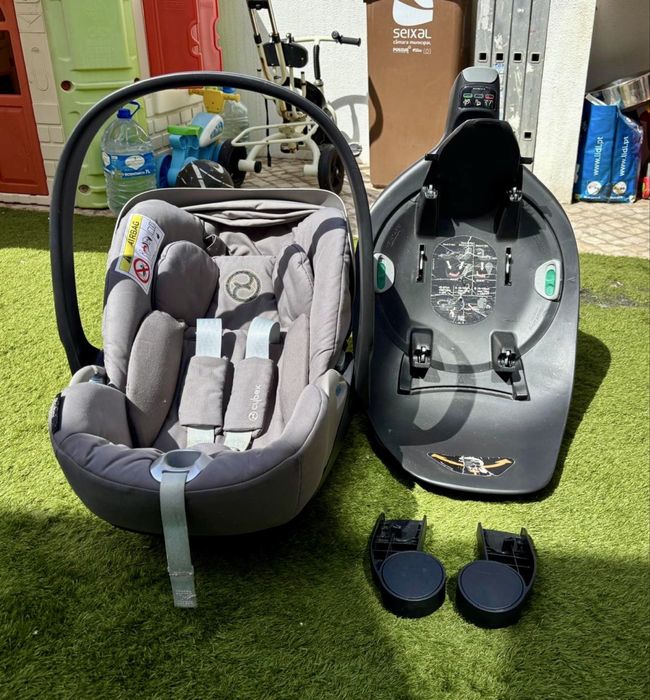 Ovo Cybex Cloud Z + adaptadores de carrinho