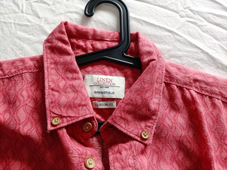 Camisa Springfield M homem mangacurta. Excelente estado.