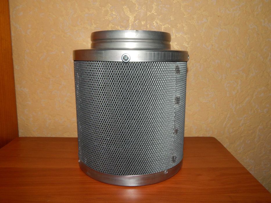 Угольный фильтр 25 см для вытяжки вентиляции помещений экологичный 125