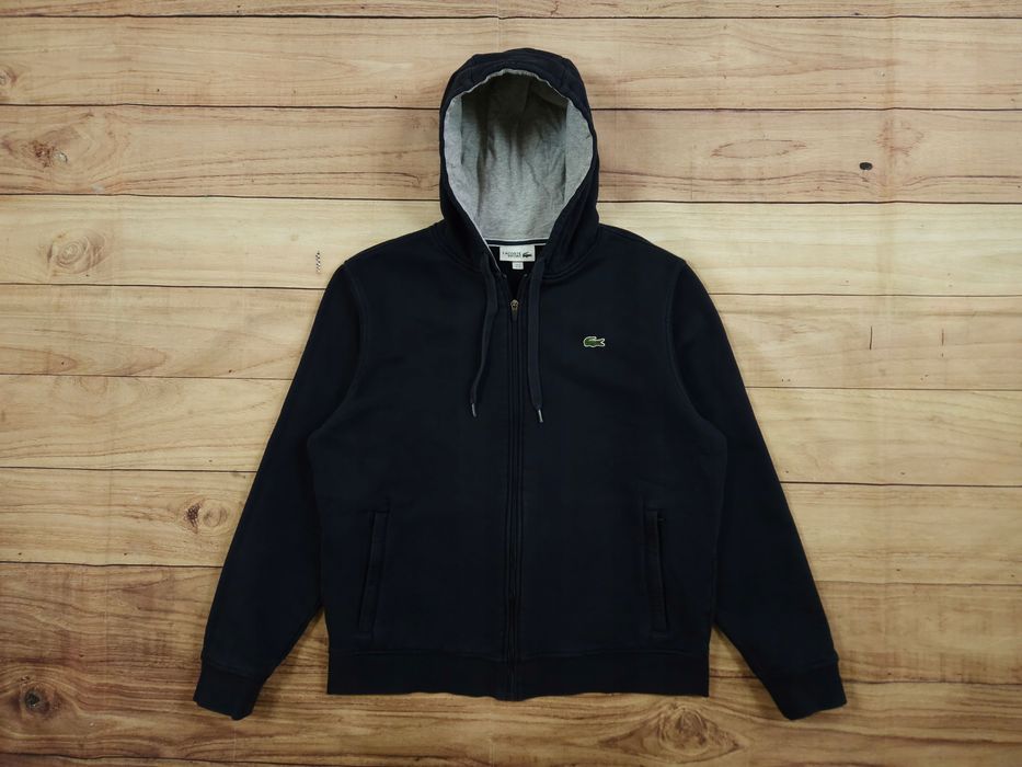 LACOSTE Bluza Męska z Kapturem Rozsuwana r. 6 (XL)