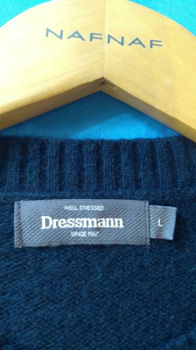 Dressmann Светр джемпер з вовни та бавовни