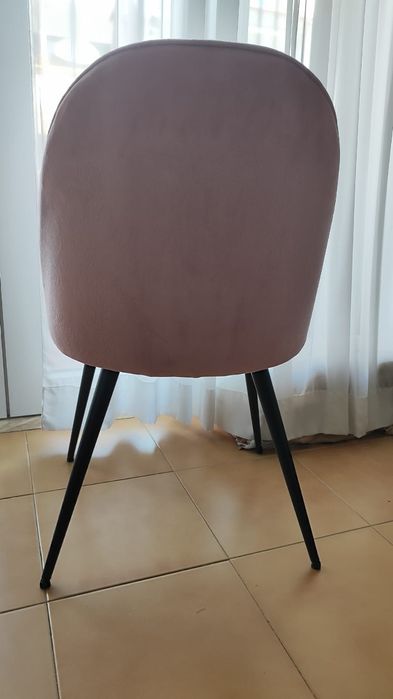 4 Cadeiras aveludadas