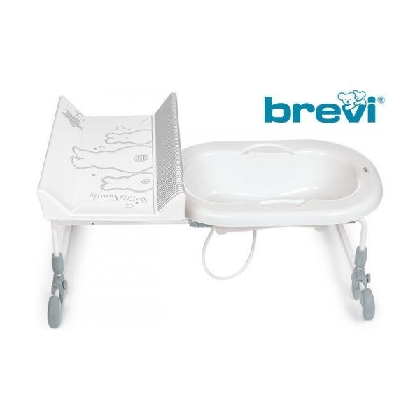 Banheira bébe com fraldário