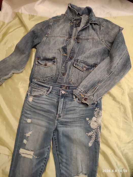 Damski Zestaw dżinsowy Abercrombie &Fitch  r M