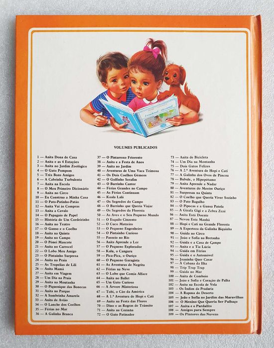Antigo Livro Verbo Infantil ~ "Anita de Bicicleta" ~ nº73 ~ Anos 80