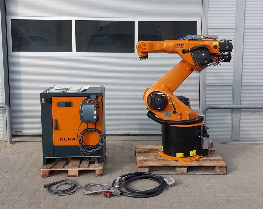 Ramię robotyczne KUKA KR60-3 szafa KRC4 panel kable ABB FANUC YASKAWA
