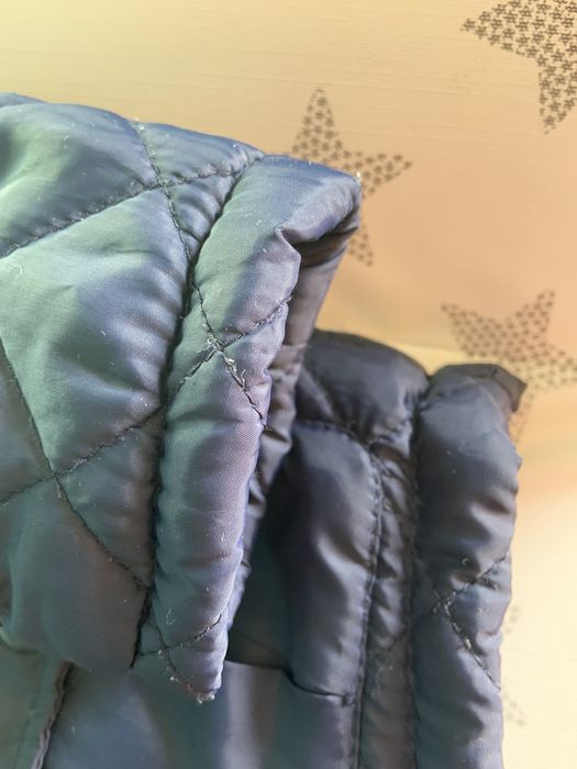 Kurtka jesienna wiosenna pikowana roz. 86 92 granatowa