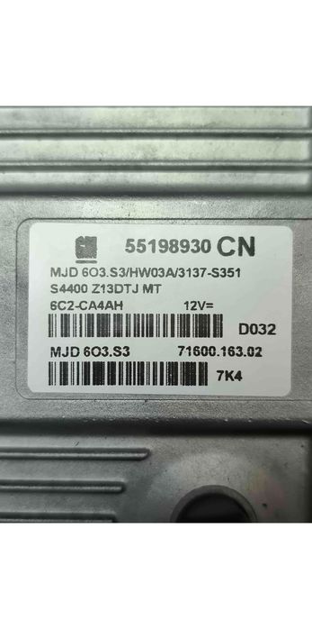 Centralina Motor / ECU OPEL CORSA D