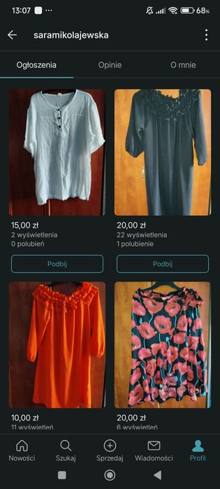 ciuchy damskie polecam  nie wysyłam