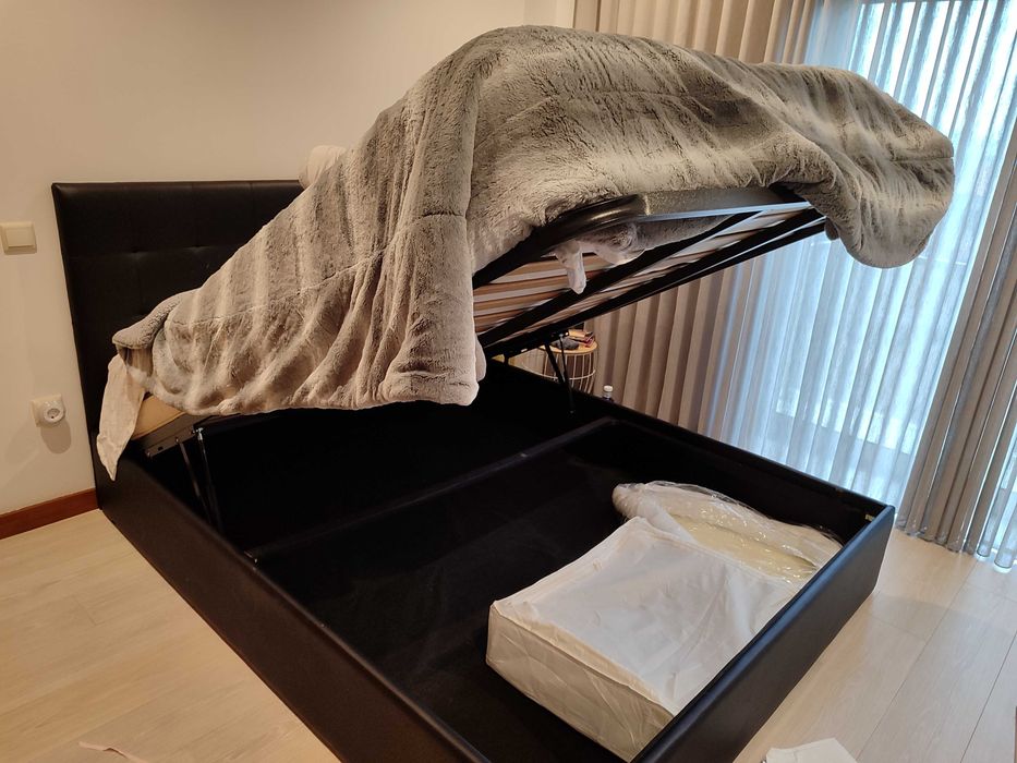 Cama sommier casal 1.70*2.10