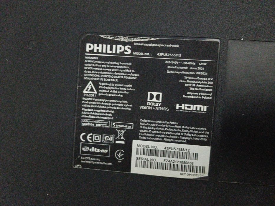 Smart TV Philips 45 polegadas