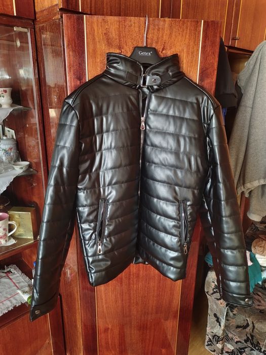 Куртка еко шкіра