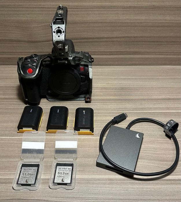 Canon R5c 8K câmera linha cinema