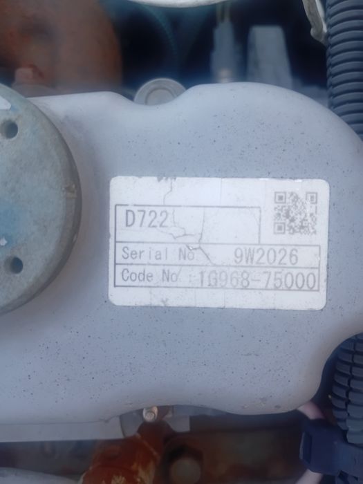 Silnik kubota D722