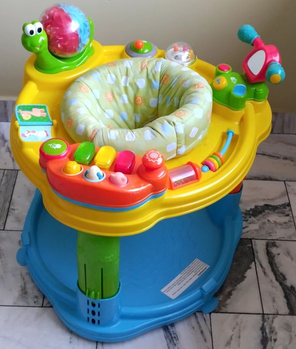 Baby multicentrum interaktywne-siedzonko zabaw stacjonarne- juz od 6m+