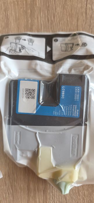 Tusze Brother LC980 komplet oryginalny plus drukarka Brother DCP375CW