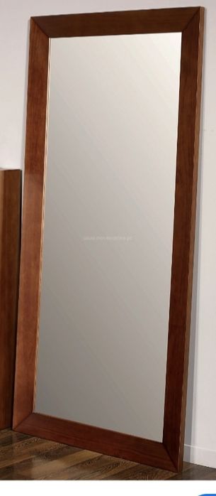 Espelho de chão wengué