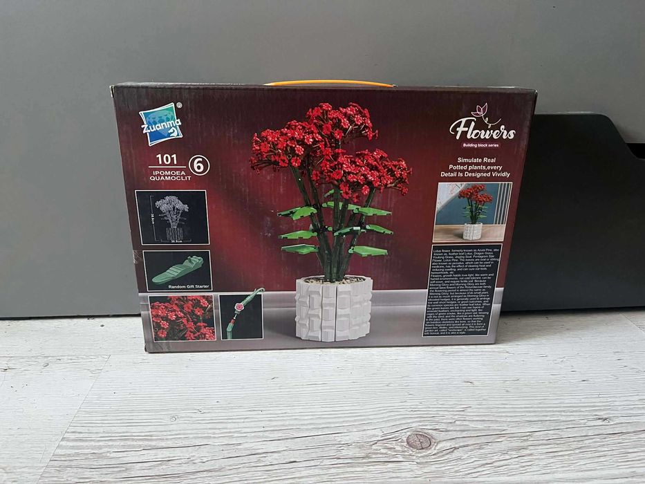 Klocki Zestaw Botanical Bukiet 3D Cyprys z Winoroślą w Doniczce 926