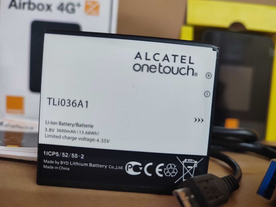 Alcatel 4G+ Y901 Bateria 3600mAh USB3 Router Hotspot