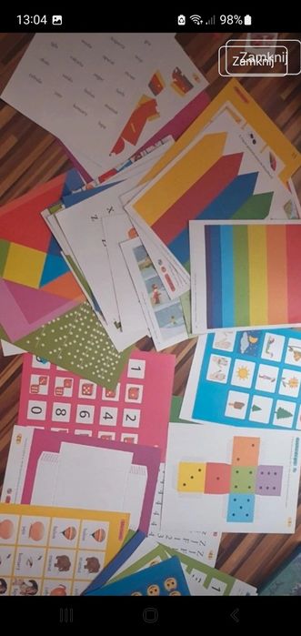 50 szt karty pracy wypychanki nowe