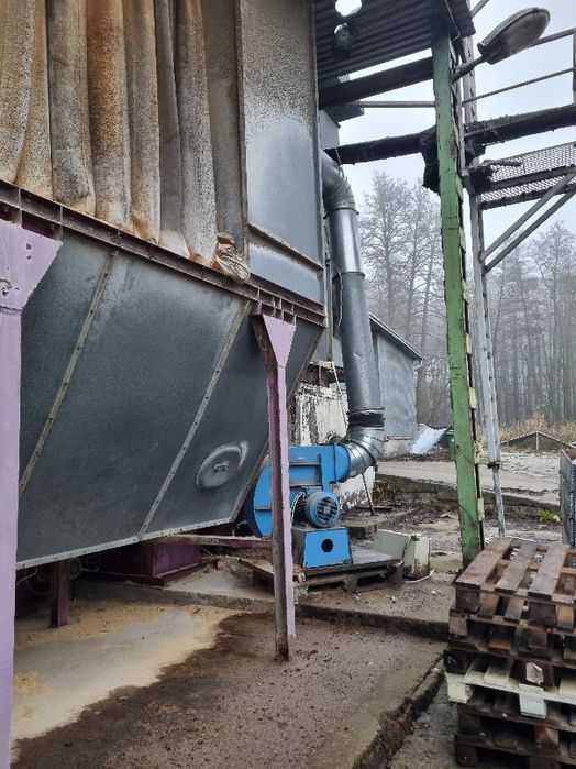 Odciąg trocin wyciąg filtr lakiernia