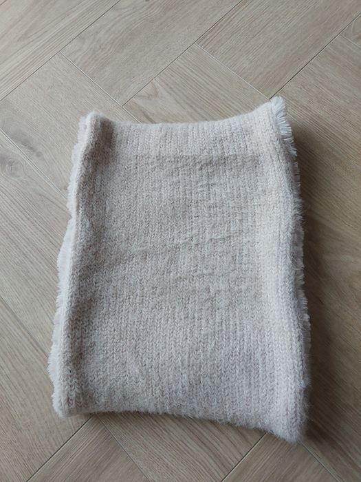 Komin damski pódrowy róż