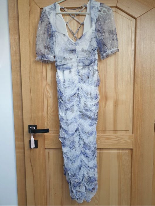 Sukienka marszczona ASOS