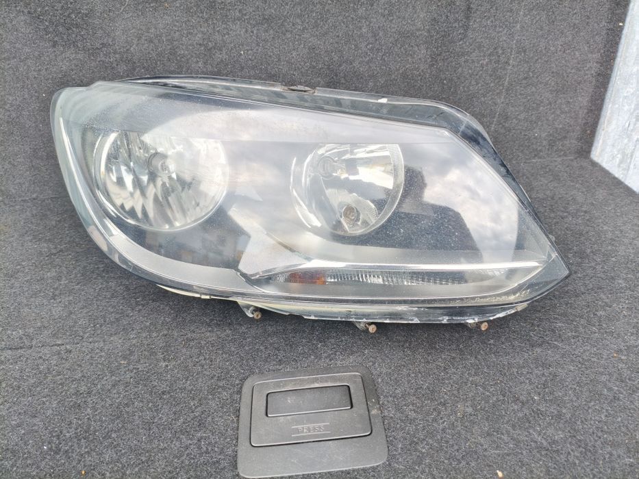 Lampa prawy przód VW Touran 2 10-15 reflektor 1T1.941.006 G wersja europejska bez uszkodzeń