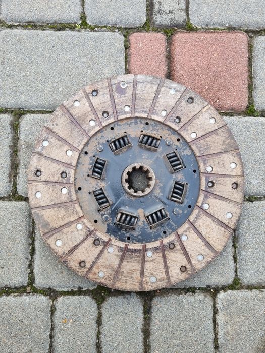 Комплект диск и корзина сцепления на ГАЗ-51, 52, СССР (ТМЗ, г.Тюмень)