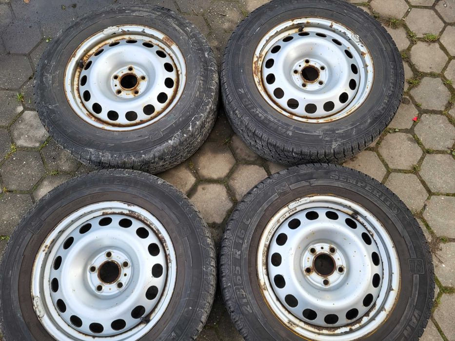 FELGI Stalowe SCUDO JUMPY PROACE EXPERT 7J 16" 5x108 ET46 + Opony Zima