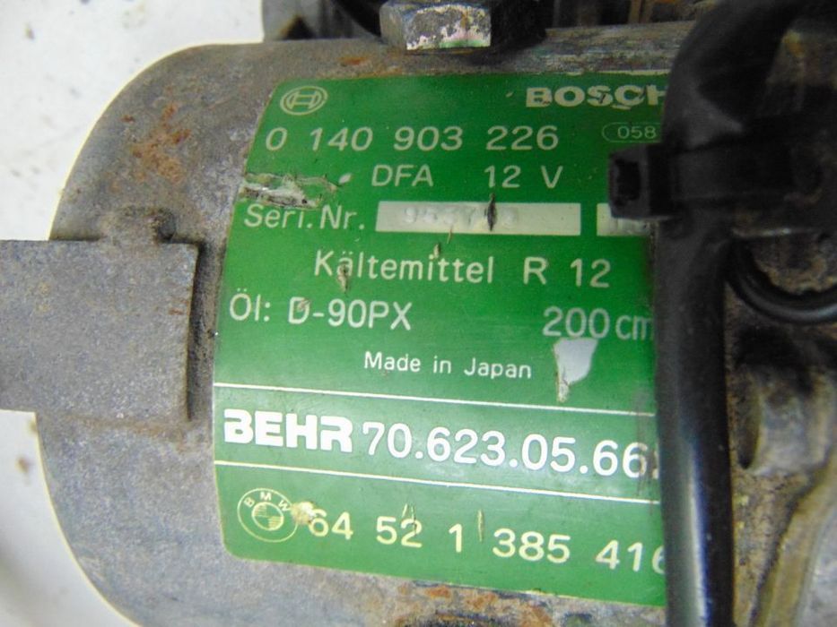 Bmw 735i e32 compressor de ar condicionado