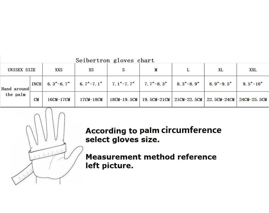 Luva Tática Seibertron