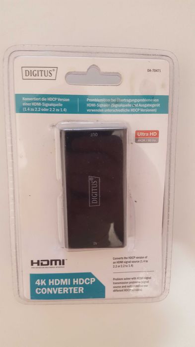 Підсилювач адаптер сигналу 4K HDMI HDCP Digitus