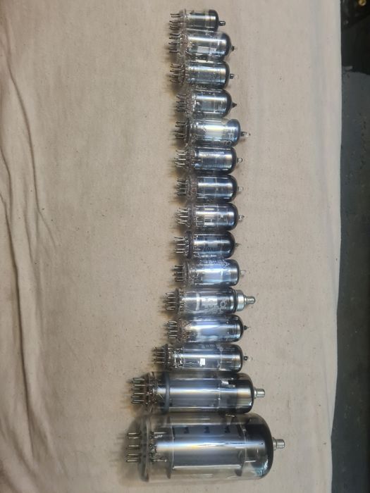 lampy sprzet audio tanio 15sztuk wmacniacz lampowy