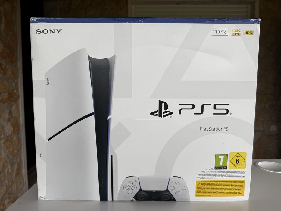 PlayStation 5 (PS5) 1TB com Leitor — NOVA / NUNCA USADA