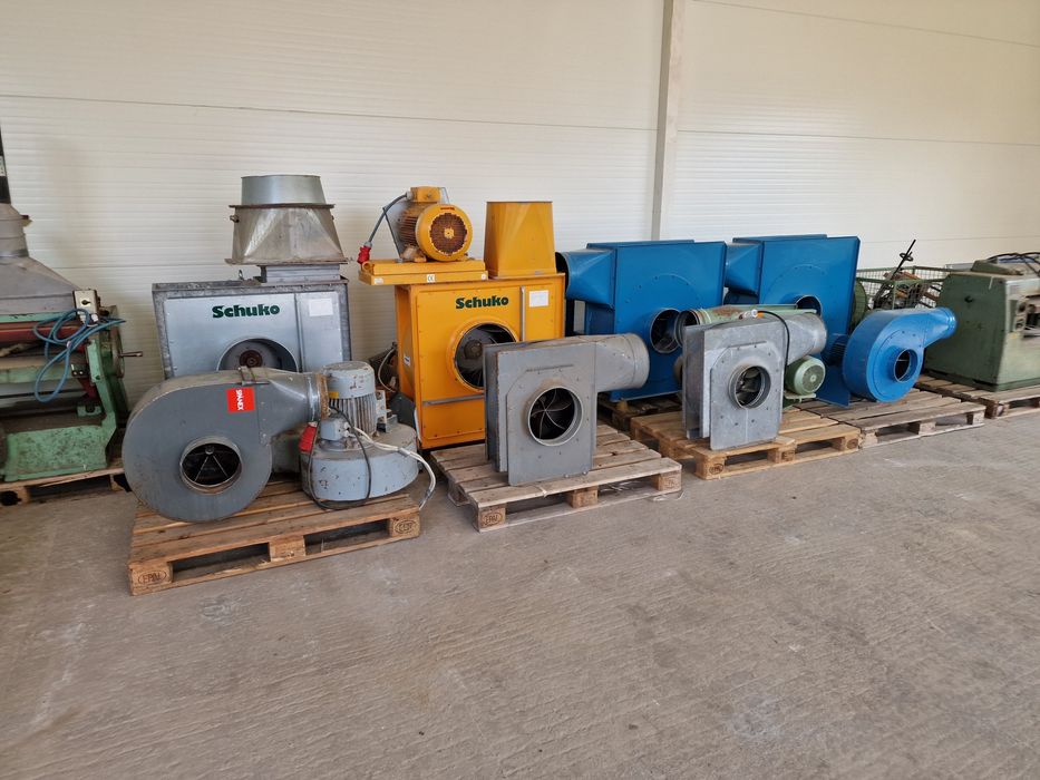 Wentylator do trocin Odciąg wiórów Schuko Polytechnik Nestro  Spanex